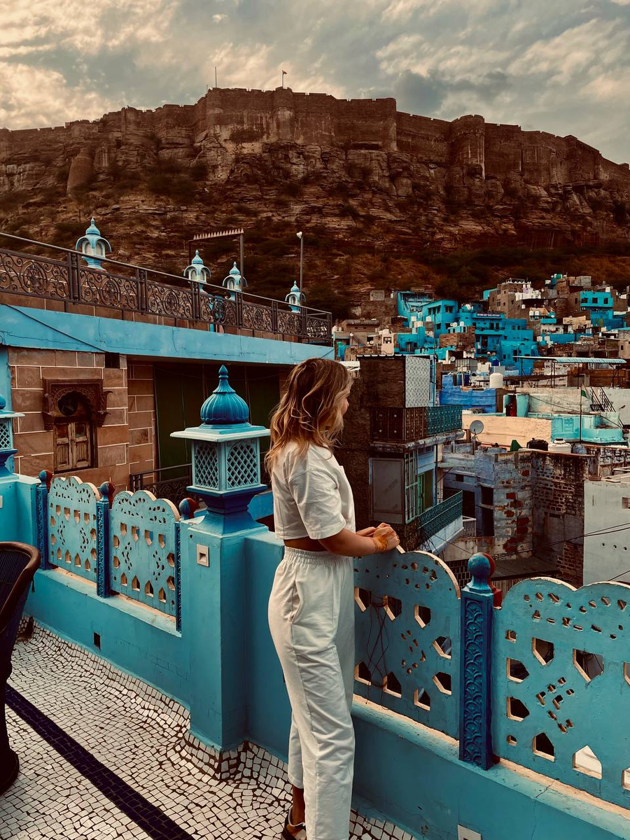 Голубой город Джодхпур 