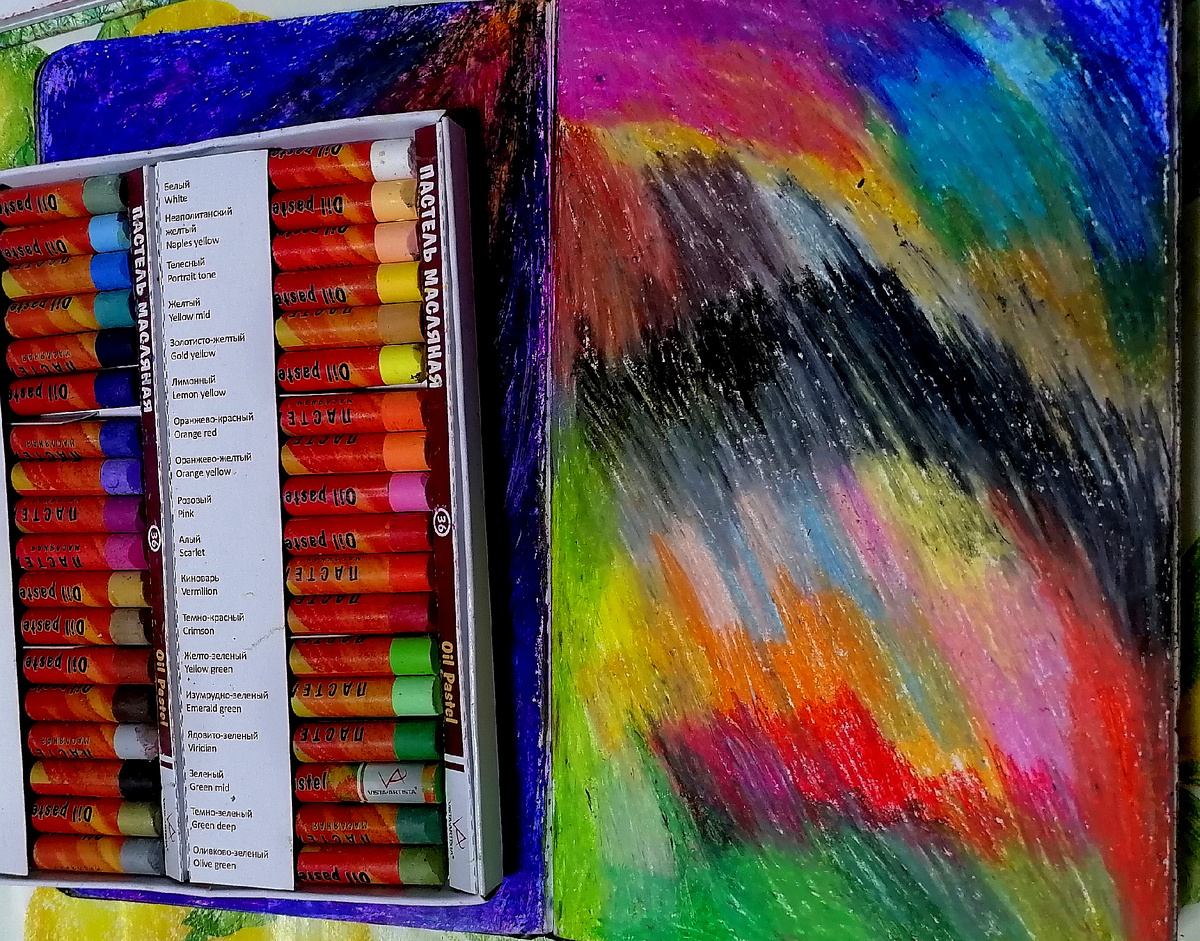 Разворот из моего дневника настроения. 