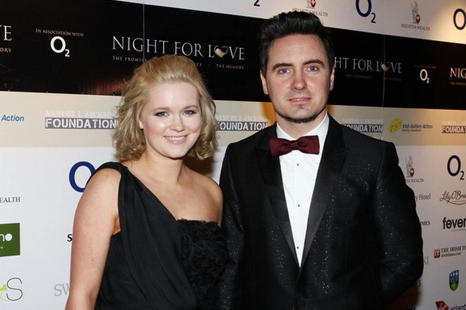 Сесилия Ахерн и ее муж Дэвид Кеоган