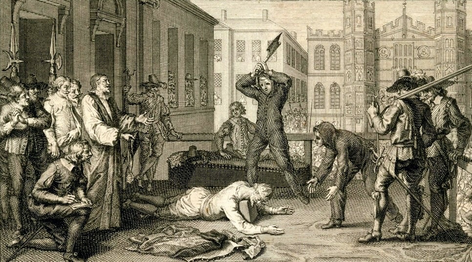 Казнь за воровство. Лондон 1808 год