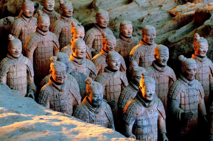 Терракотовая армия императора Цинь Шихуанди. Фото: Чжан Тянь Чжу