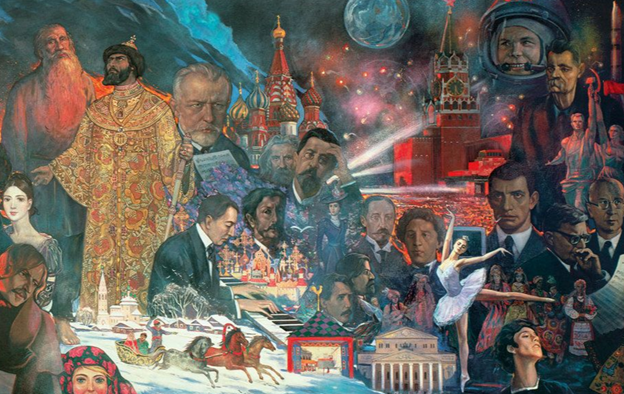 Художник Илья Глазунов