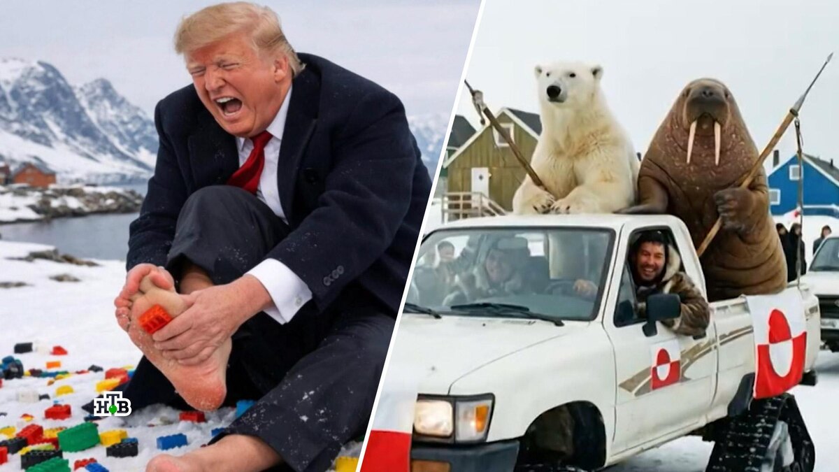    Попытки Трампа аннексировать Гренландию обросли огромным количеством мемов