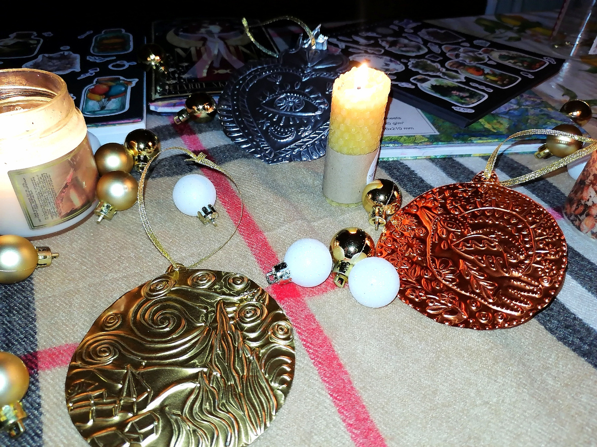 Чеканка из фольги. 