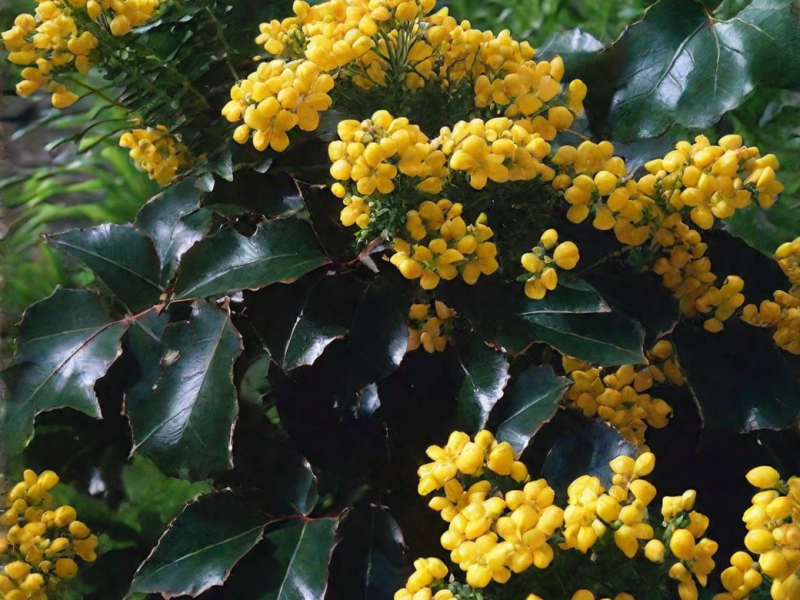 Магония падуболистная