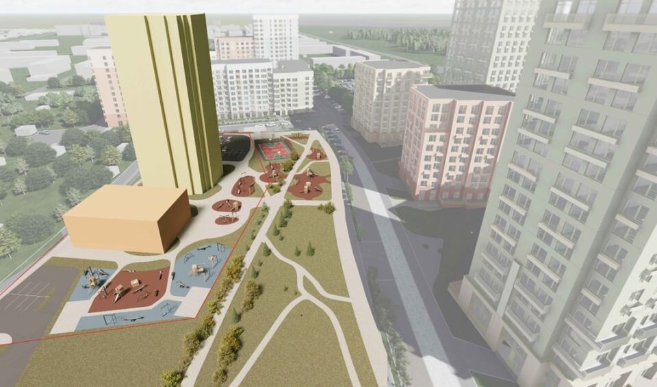    Визуализация изменений в проект планировки квартала на Южном. Источник: ksar. barnaul-adm.ru