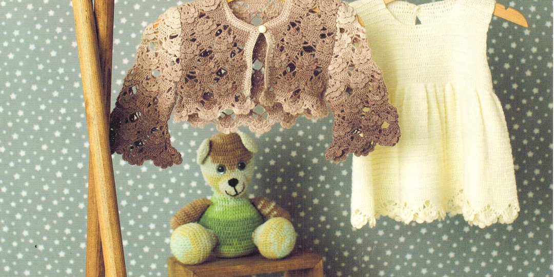 Детские комплекты спицами. С описанием.