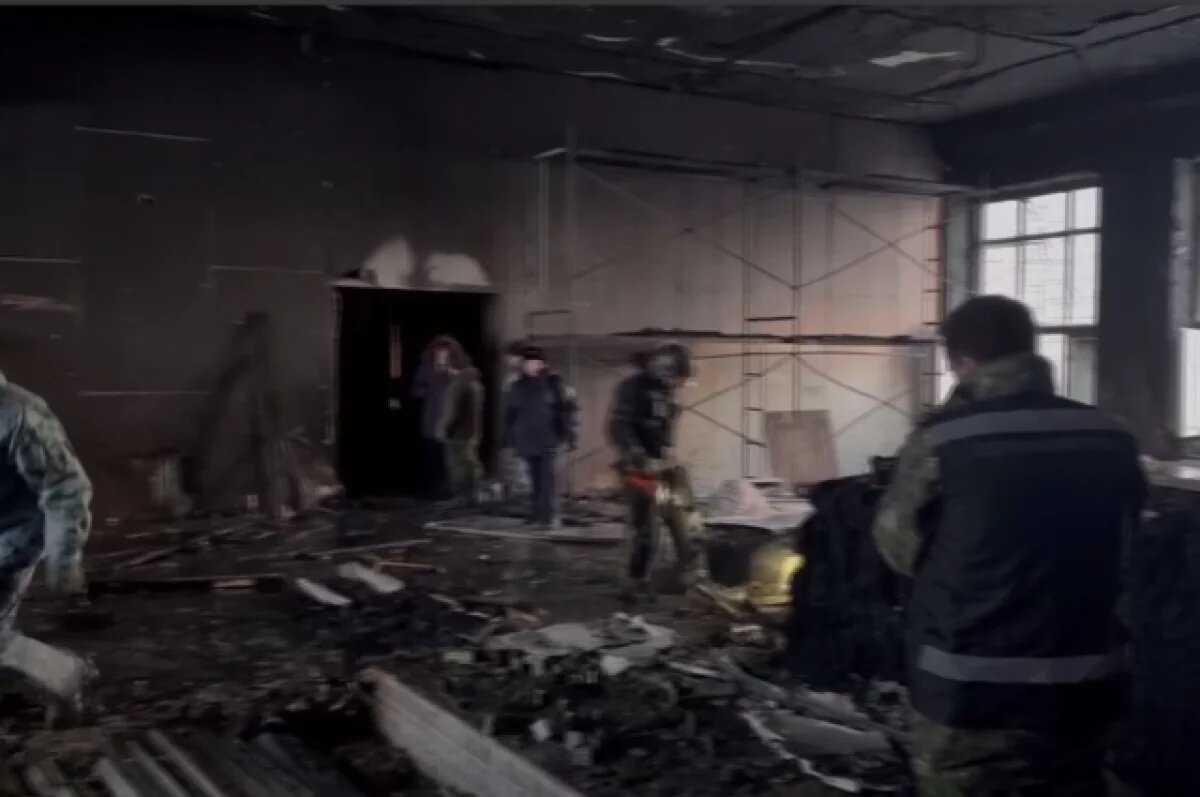    Появилось видео момента взрыва в Центре профподготовки МВД в Коми