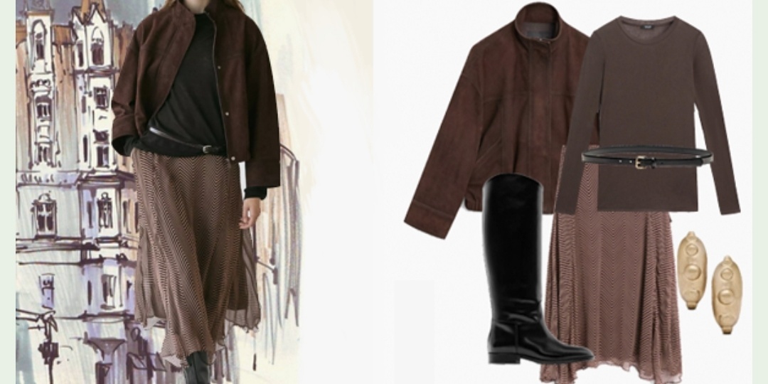 Как носить шоколадный цвет в новом сезоне?