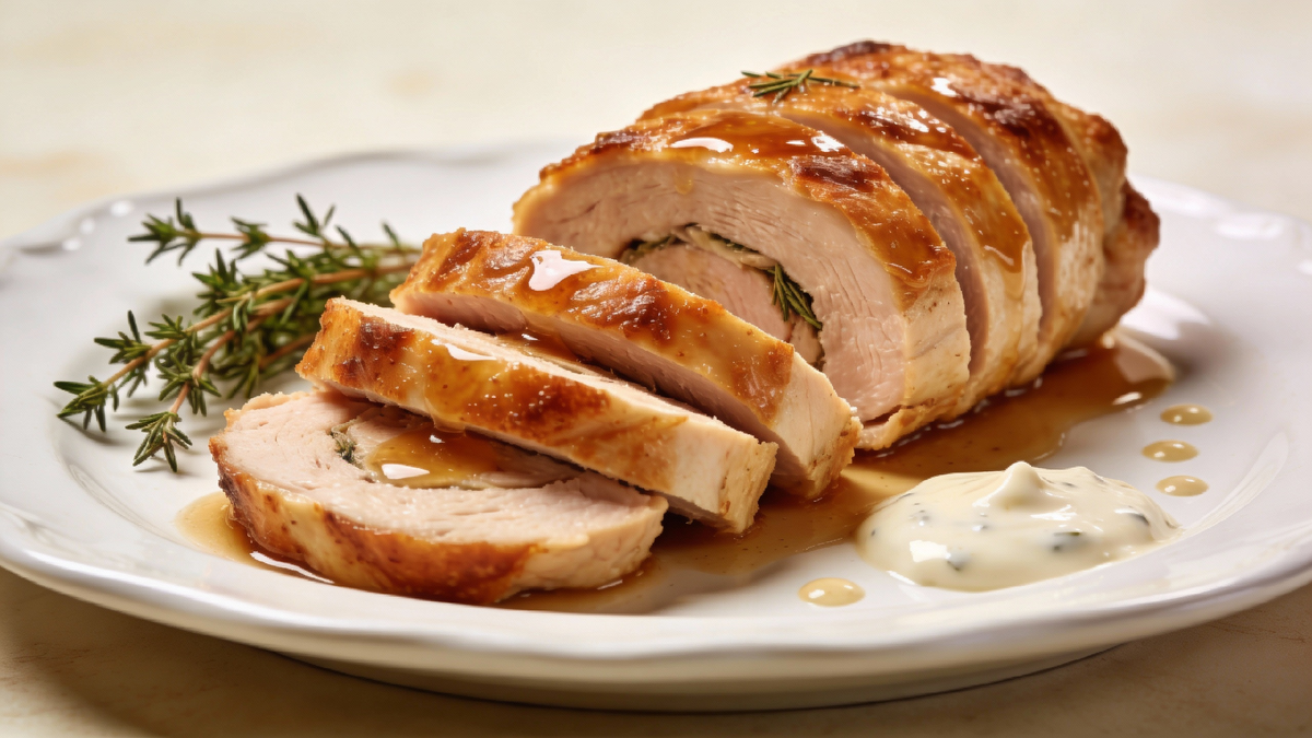 Рулет в аэрогриле