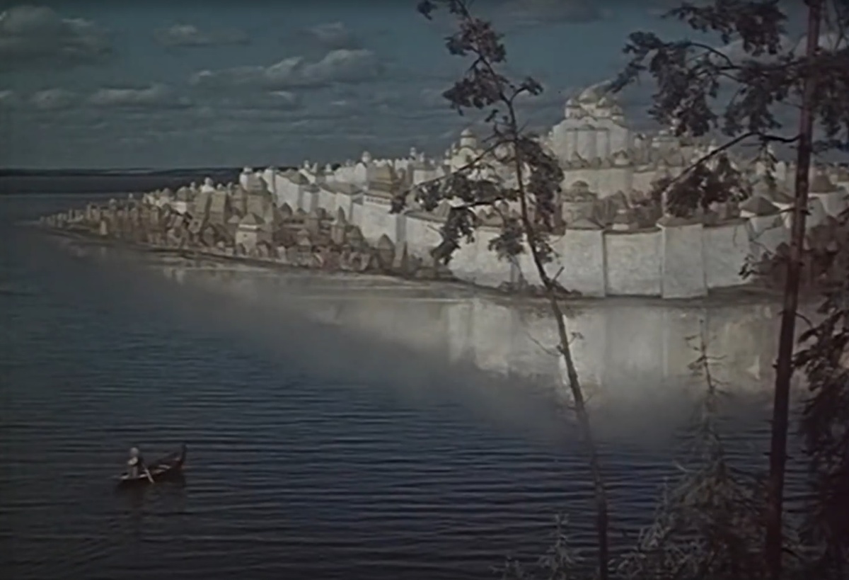 Садко плывёт в Новгород