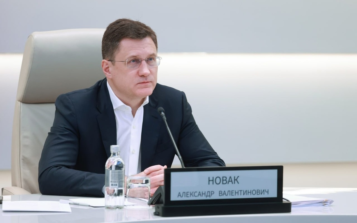   Александр Новак призвал к «уточнению» оценки топливного рынка Фото – сайт Правительства РФ