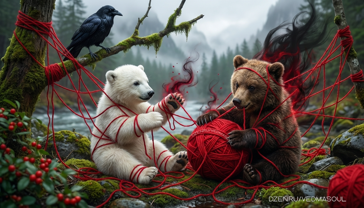 © Авторское изображение @vedmasoul. Cгенерировано ИИ. Чистка, привязка, приворот