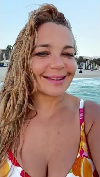 Соцсети. Пегова в купальнике