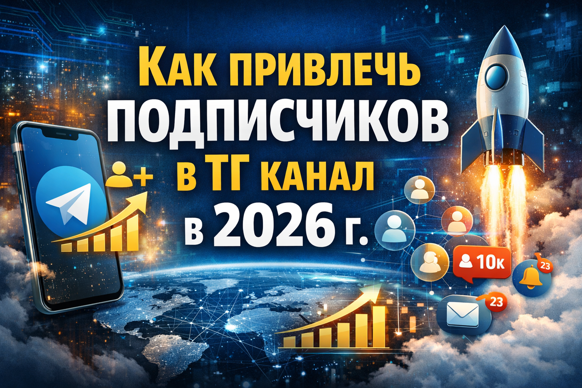 Как найти подписчиков в Telegram: 10 рабочих способов роста канала в 2026 году.