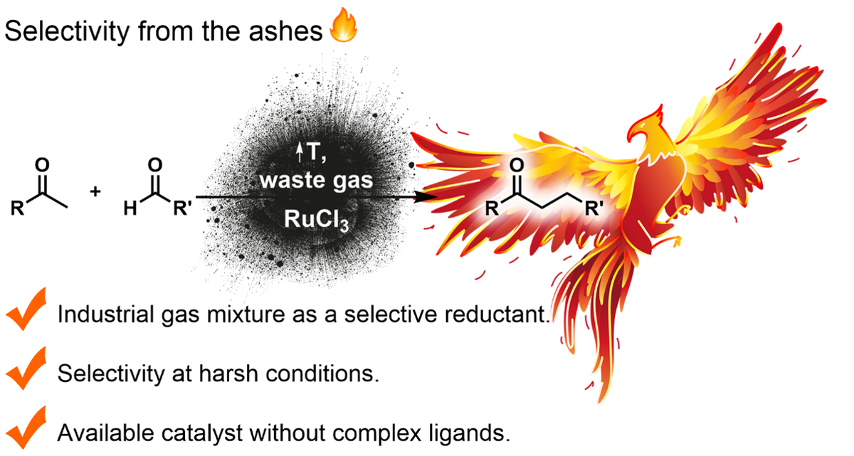 Схема реакции восстановительного алкилирования в жестких условиях. Источник: Авторы исследования