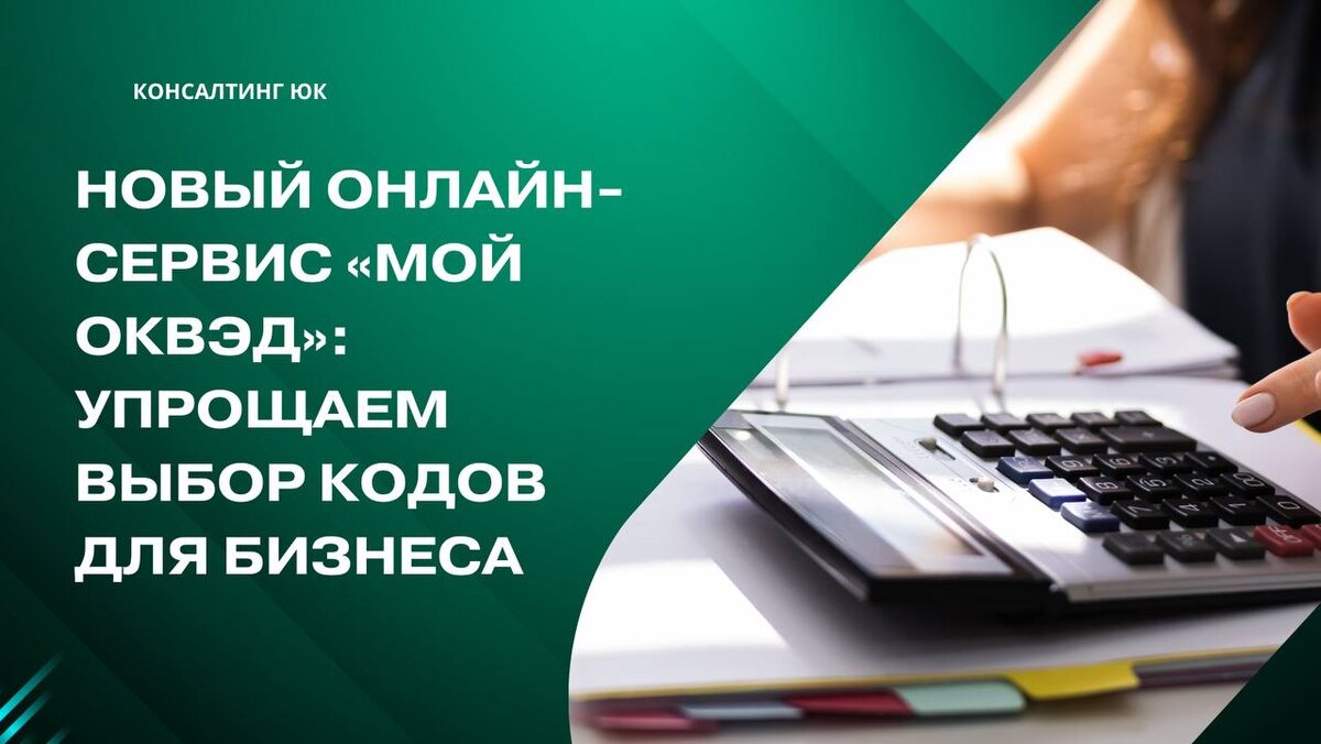 Новый онлайн-сервис «Мой ОКВЭД»