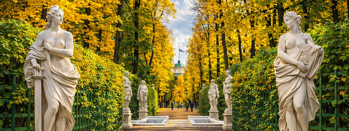 Скульптуры Летнего сада