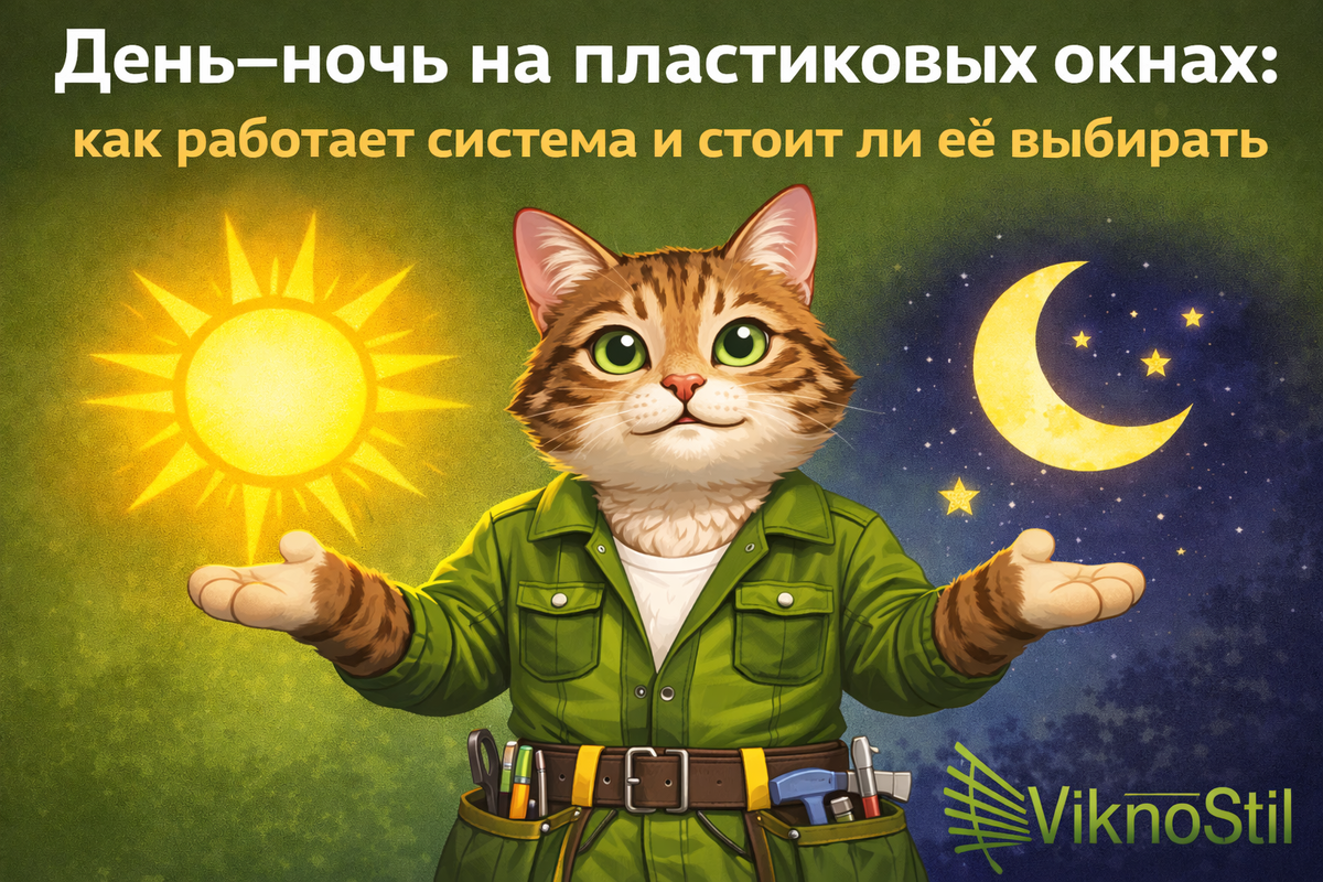 День-ночь на пластиковых окнах: как работает система и стоит ли её выбирать