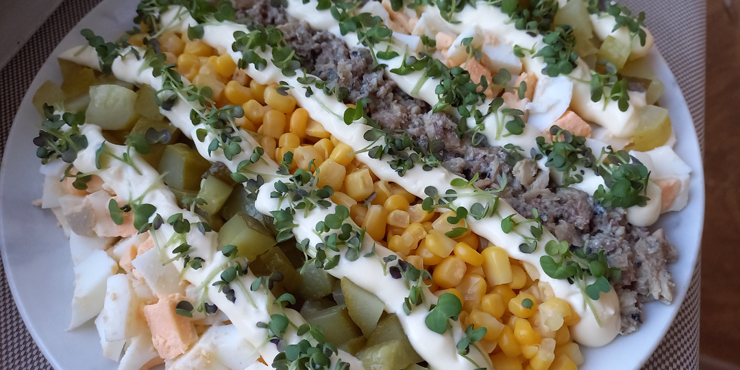 Салат "Мозаика "