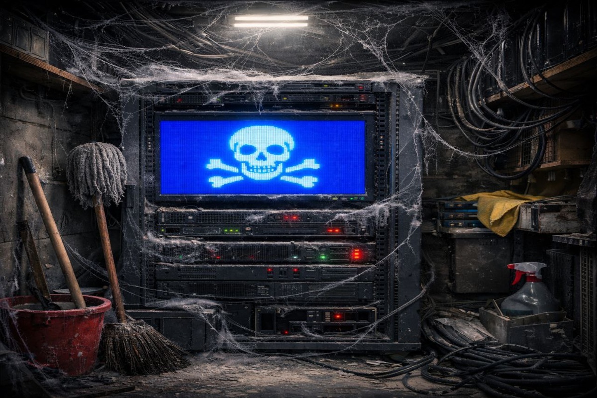 Кладовка - не место вашему серверу.