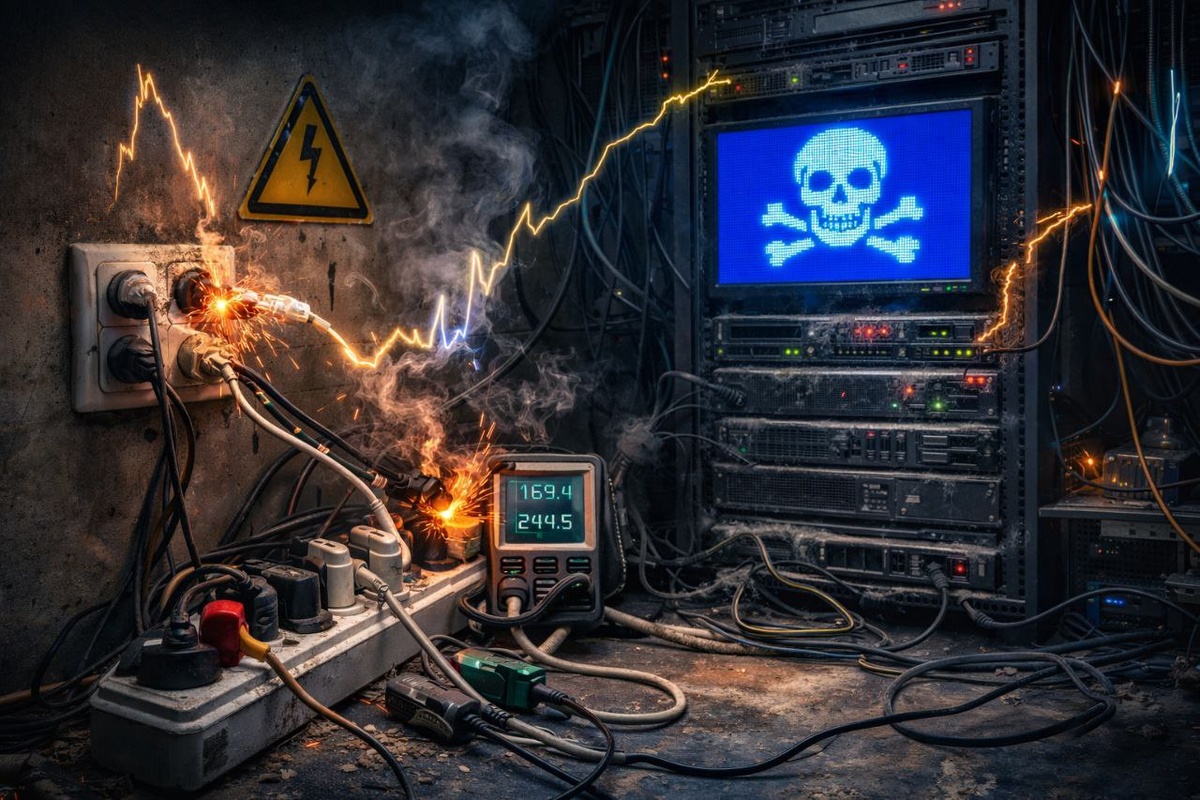 Перегрев и недостаточная мощность- невидимый враги серверной в кладовке