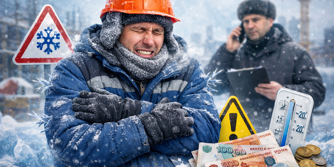 🥶 Работнику холодно — работодателю уже опасно