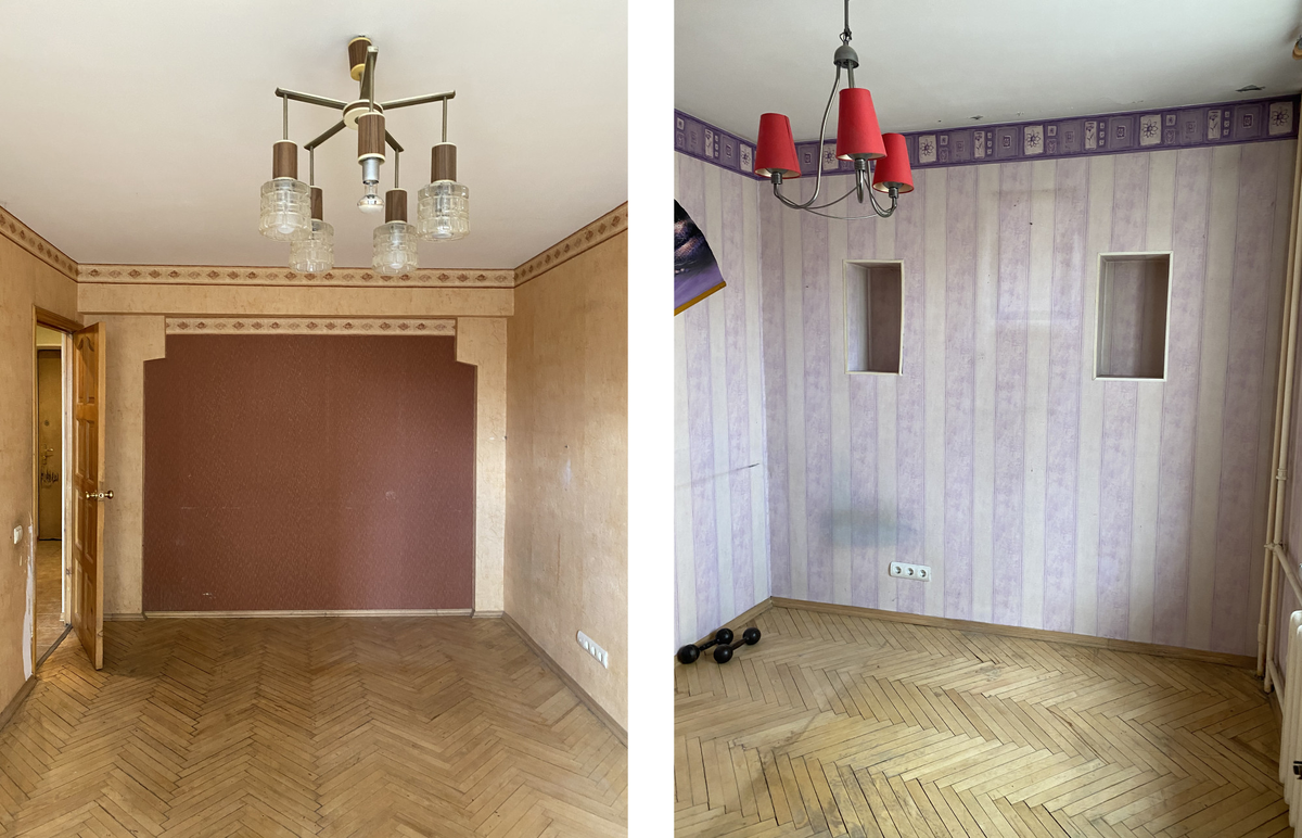 Фото квартиры до ремонта
