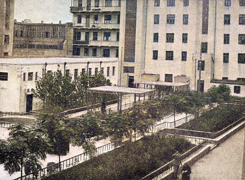 Бакинский двор новой модели жилищного строительства, 1941 год