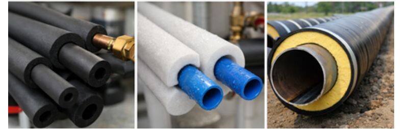 Виды изоляции для труб