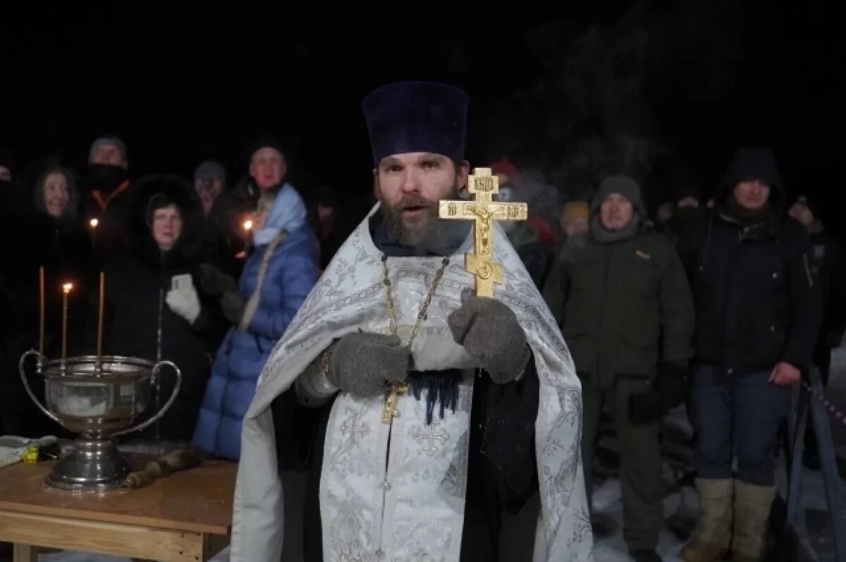    Калужане встретили Крещение Господне