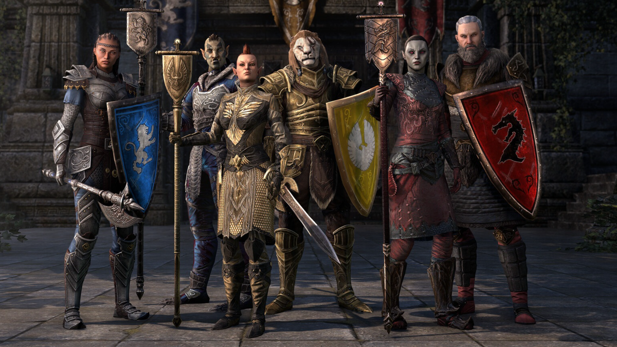 Утечка: кадры отмененной ММО авторов The Elder Scrolls Online — Blackbird