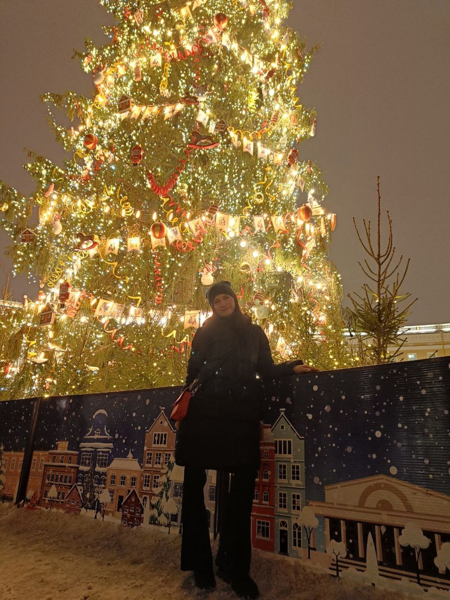 Новогодняя ёлка на Дворцовой площади