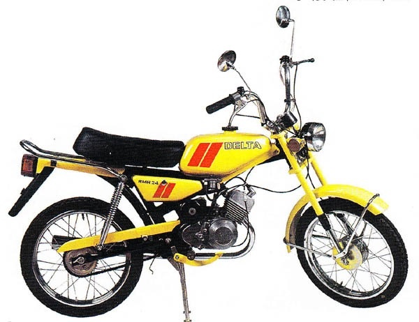 "Дельта"-самый стильный мопед в СССР.