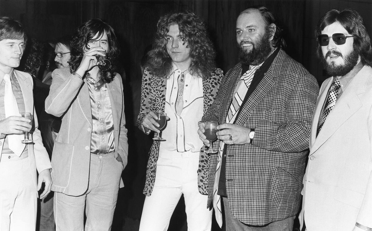 Питер Грант и Цеппелины, опять пьют!