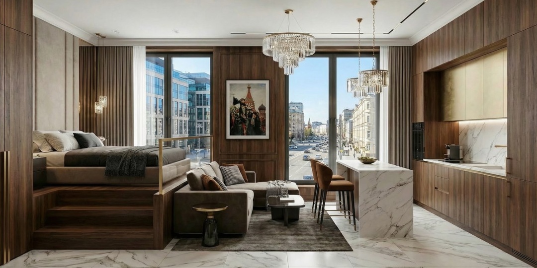 Студии подорожали на 76% и практически исчезли с элитного рынка