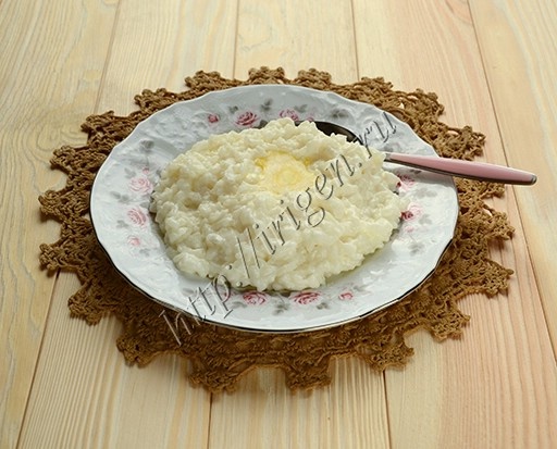 Рисовая молочная каша