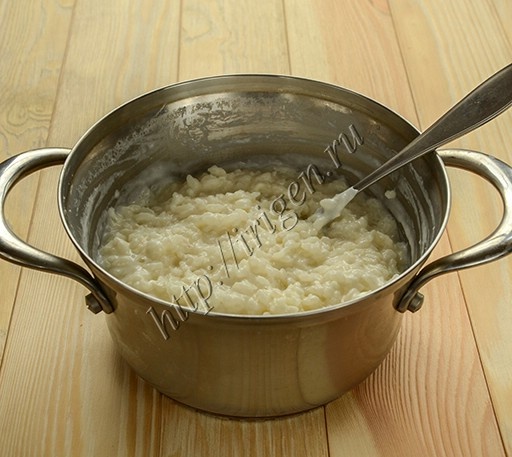 Рисовая молочная каша с 350 мл молока