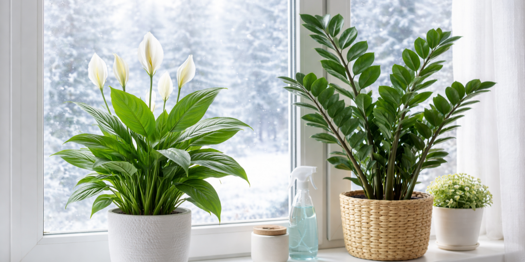 Растворяю 1 таблетку и поливаю цветы: спатифиллум и замиокулькас конкретно "прут" в рост