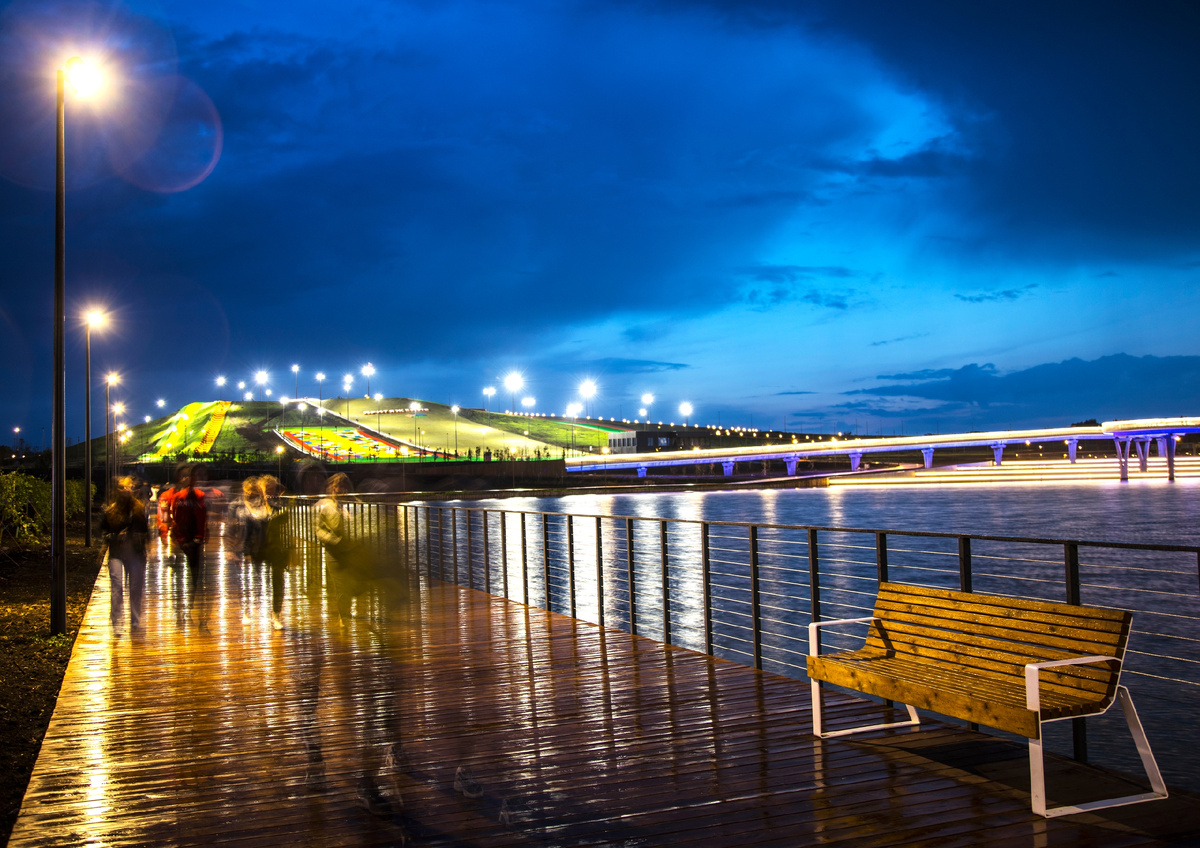 Лето в городском курорте "Притяжение"