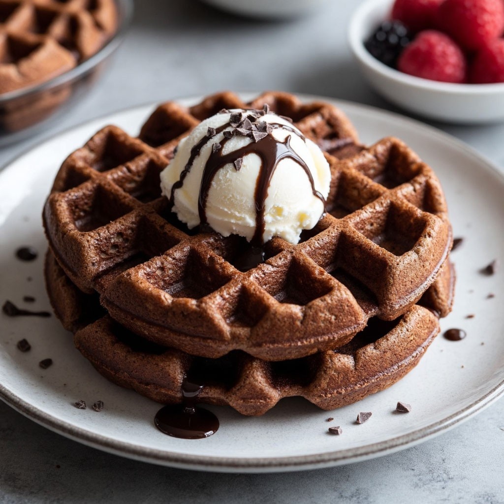Шоколадные вафли