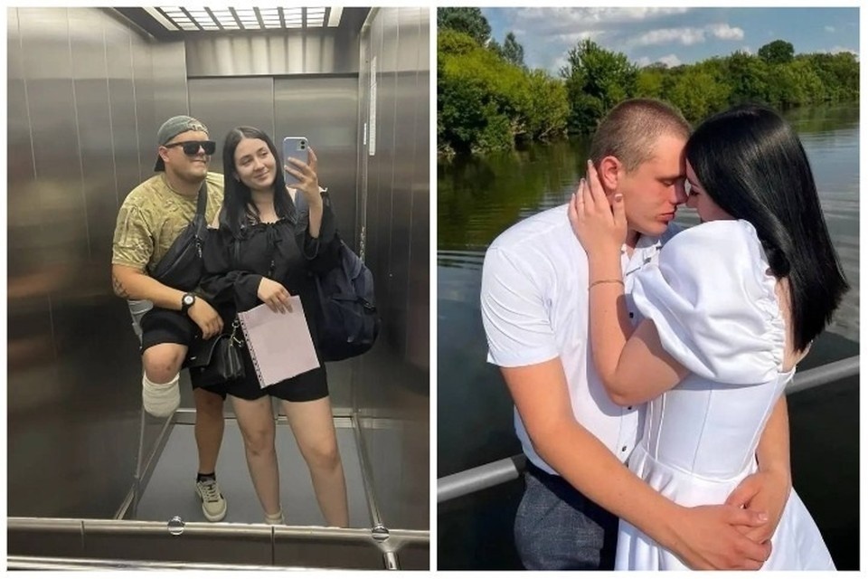    Владислав Прис из Радионо-Несветайского района Ростовской области сделал предложение любимой перед отправкой на СВО. Фото: из архива семьи.