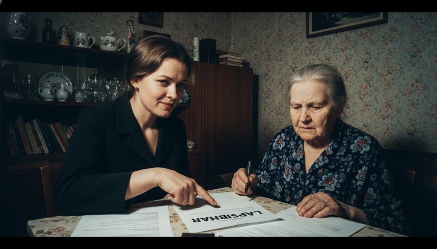 Сестра переехала к маме «ухаживать за ней». Теперь мама не берет трубку, а соседка шепнула: «Зоя водила твою мать к нотариусу»