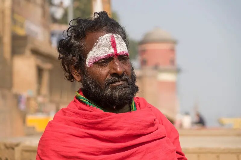 Варанаси — священный город на берегу Ганги.