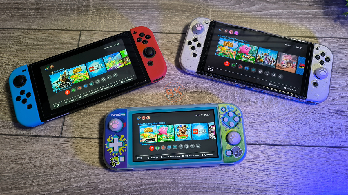 Все версии первого свитча