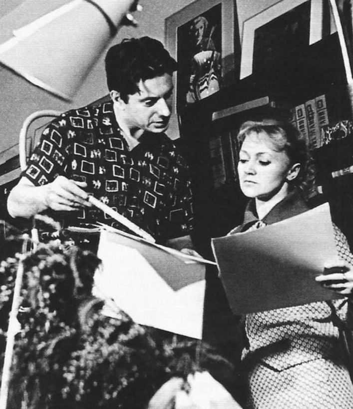 Людмила Касаткина с мужем