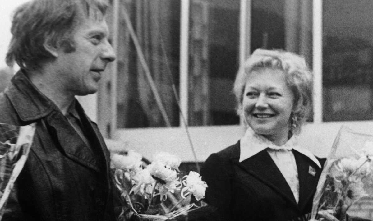 Людмила Касаткина с мужем