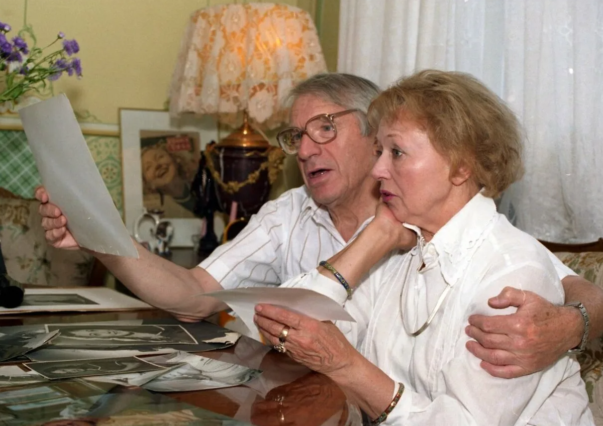 Людмила Касаткина с супругом