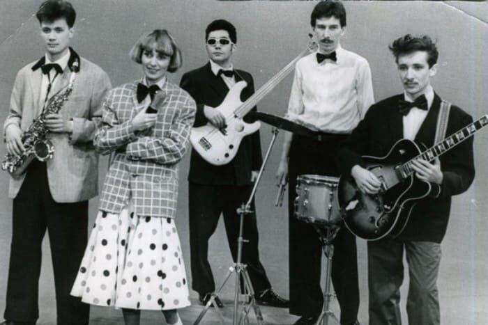 Жанна Агузарова с группой «Браво»