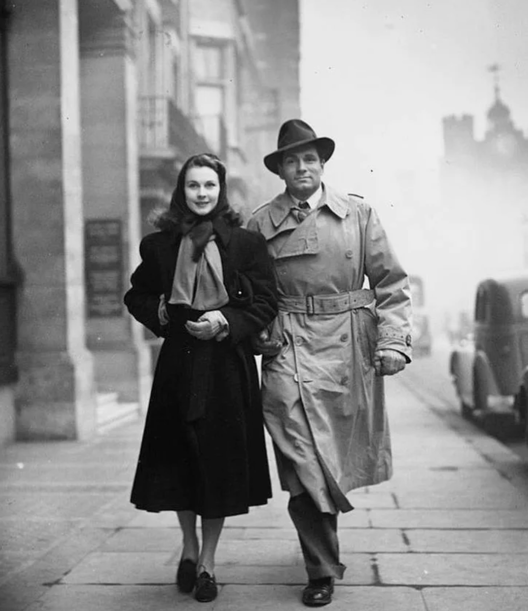 Лоуренс Оливье и Вивьен Ли